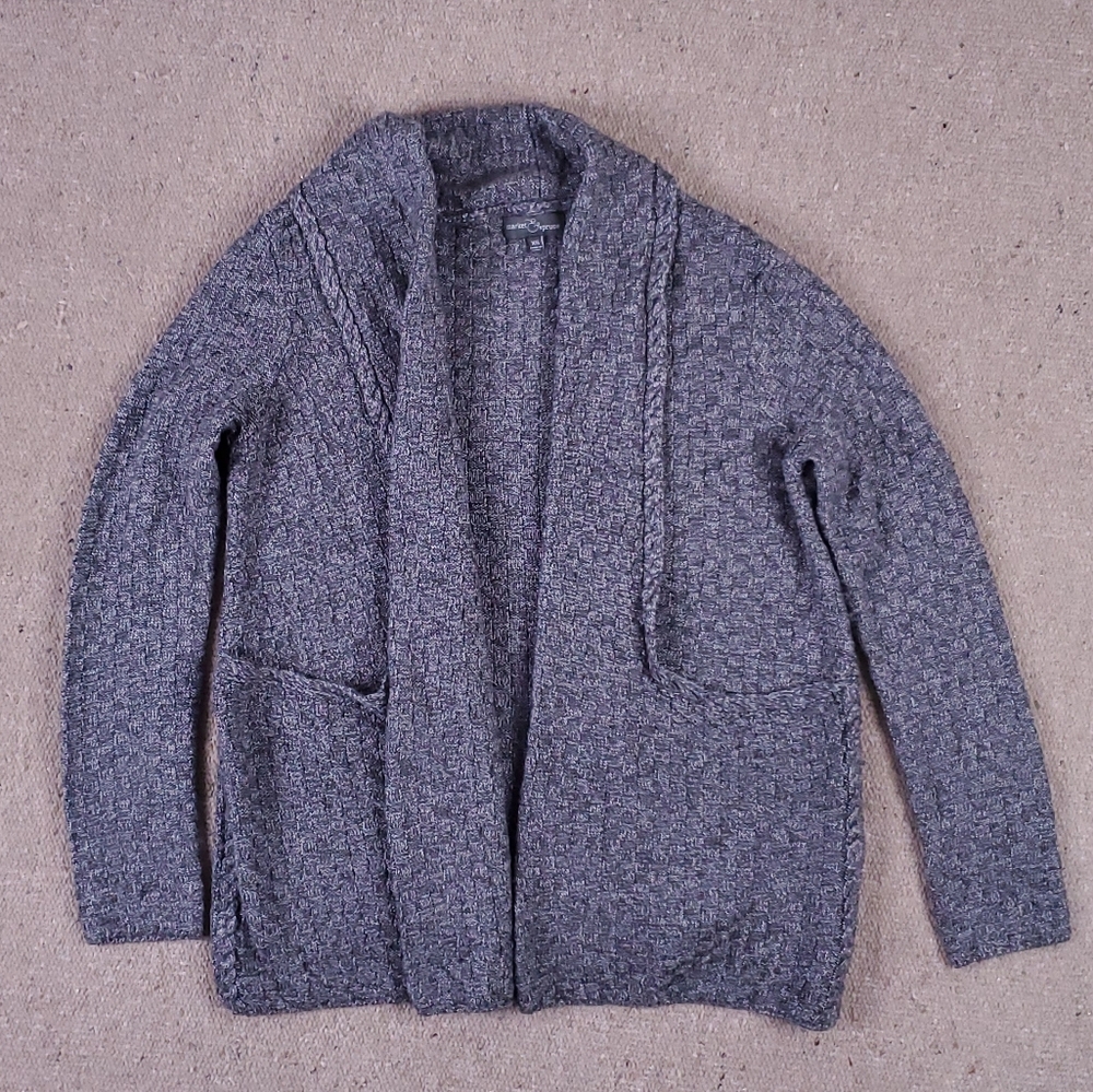 Market & Spruce Deep Pockets Weaved Cardigan